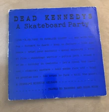 Dead Kennedys A Skateboard Party LP 1983 Minor Threat MDC Black Flag Bad Brains