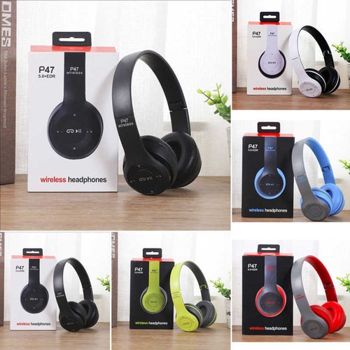 Wireless Bluetooth 5.0 Headphone Noise Cancelling Headset For iPhone IOS Android - 第 1/70 張圖片