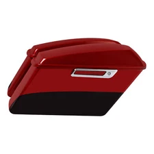 Hard SaddleBags Fit For Harley Road Street Glide 14-24 Wicked Red/Twisted Cherry