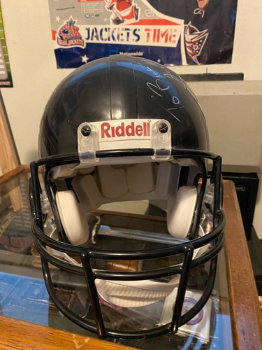 JACKSONVILLE JAGUARS PETE MITCHELL AUTHENTIC FS HELMET SIGNED - Picture 5 of 6