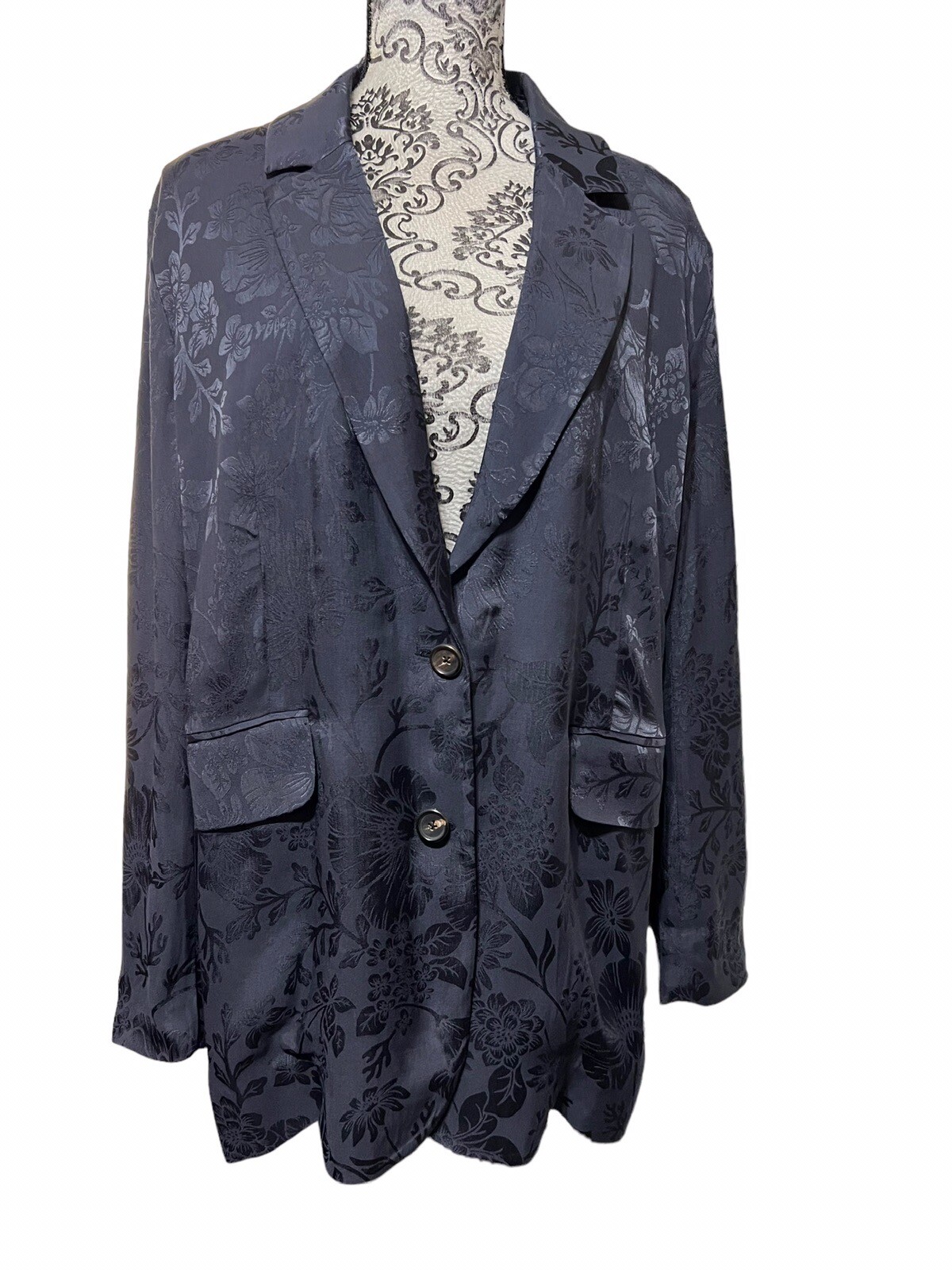 Elsworth Navy Two-button Jacket Women&rsquo;s Size 10