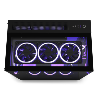 NZXT H9 Elite Mid-Tower Case (Black) Mini ITX WITH FANS USB 3.0