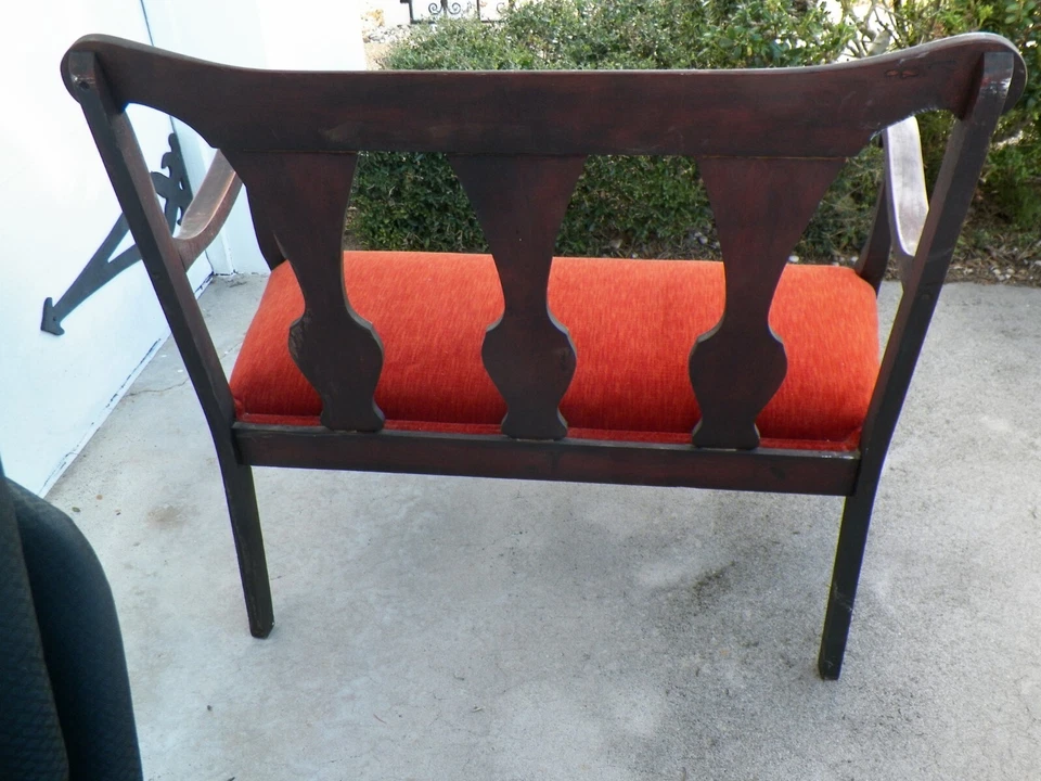 vntg 长凳风格缓冲长椅 36 英寸 x 18 — 第 2/4 张图片