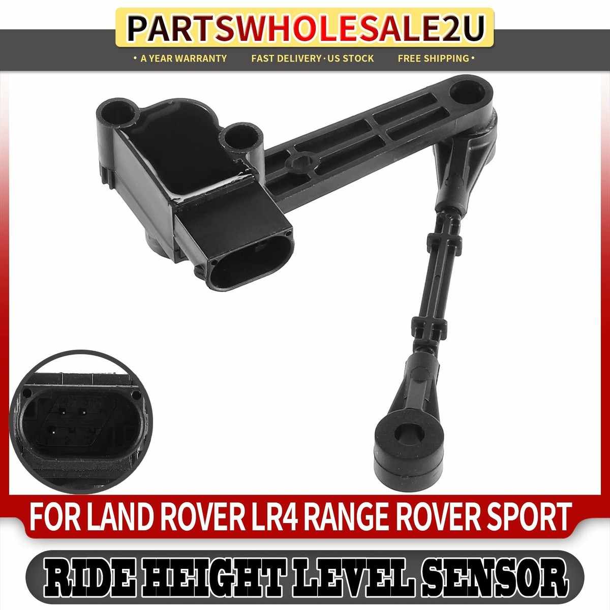 Rear Ride Height Level Sensor for Land Rover LR4 Range Rover