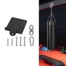 Gancio per sacco da boxe, supporto da parete, soffitto, trave in legno per