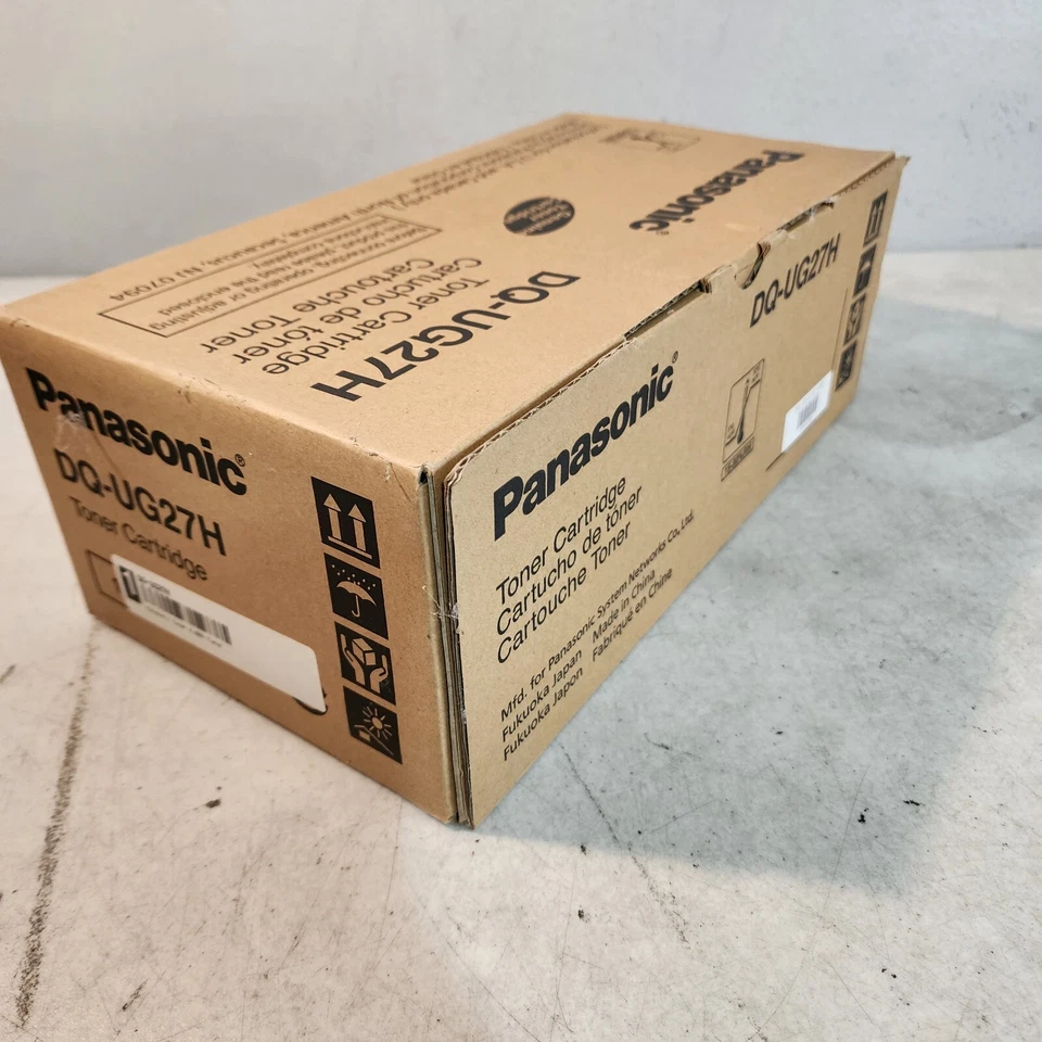 Panasonic DQ-UG27H Cartucho Preto Genuíno Novo OEM Selado Na Caixa Frete Grátis - Imagem 3 de 4