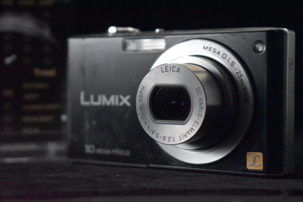 Panasonic LUMIX DMC-FX35 Black Digital Camera Tested Japanese only