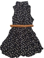 WOW forever 21 style NEW shirts asos Navy dress with belt size Small 2 4