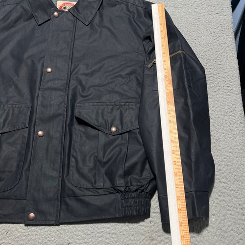 The Australian Outback Collection Vintage Bomber Jacket Mens Large Parachute - Picture 5 of 12