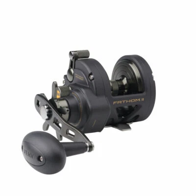 PENN FATHOM II STAR DRAG - Multirolle 12-40 Salzwasserrolle Norwegenrolle - Bild 1 von 4