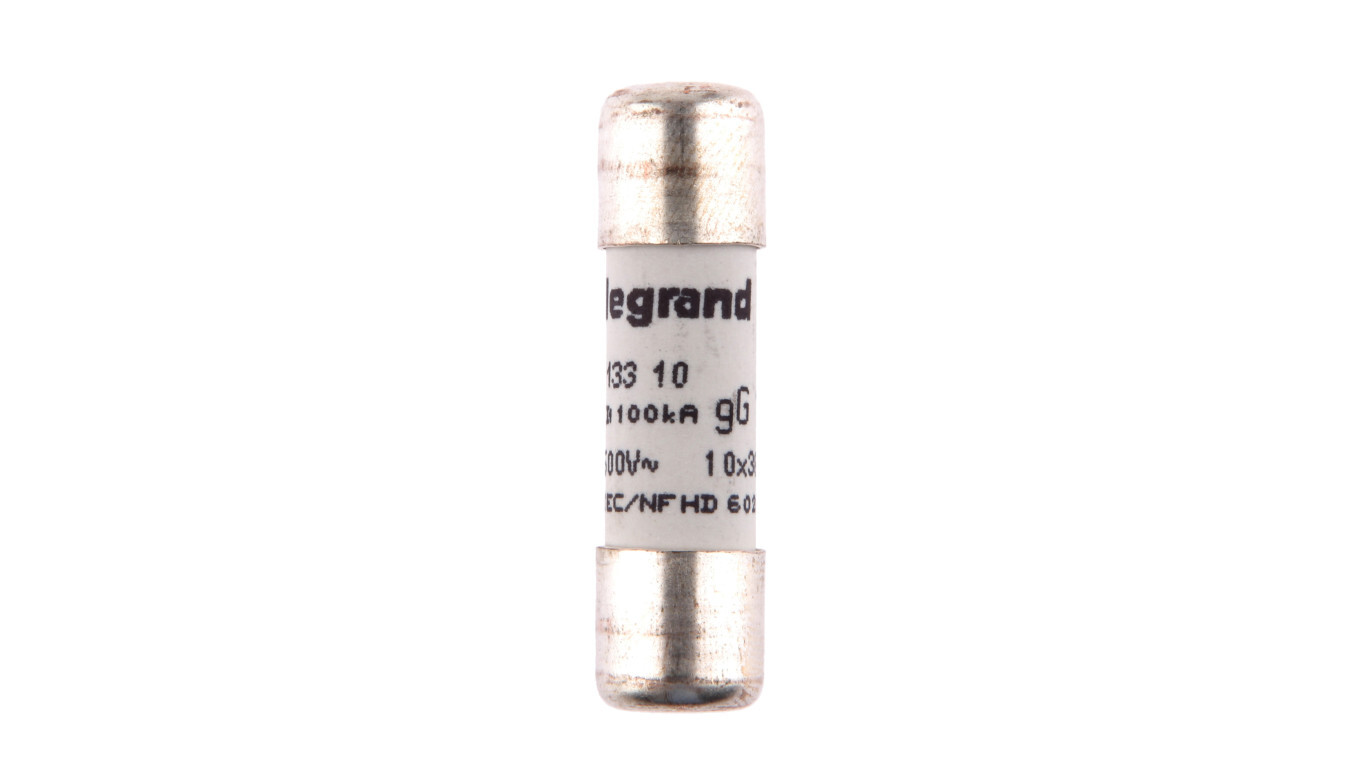 Cylindrical fuse link 10x38mm 10A gG 500V HPC 013310 /T2UK