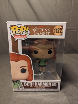 The Queen's Gambit  BETH HARMON  with ROOK Funko POP!  #1122 Vinyl Figure