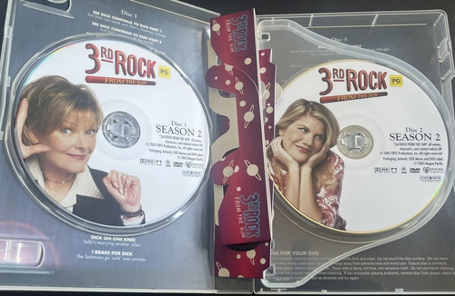 3rd Rock From The Sun Season 1 & 2 DVD 1996 Includes 3D Glasses Epic Comedy - Picture 6 of 6