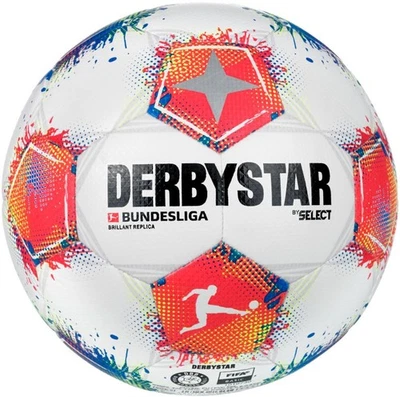 DERBYSTAR Bundesliga Brillant Replica v25 2025/2026 Fußball Größe 4, 5