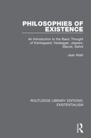 Jean Wahl | Philosophies Of Existence | Taschenbuch | Englisch (2020)