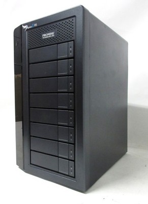Promise Pegasus2 R8 8-Bay RAID Hard Drive Enclosure 8x 4TB SATA HDDs