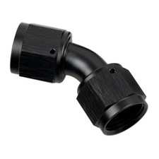 Female to Female Swivel Coupler Fitting Adapter Union Aluminium 10AN 45 Degree