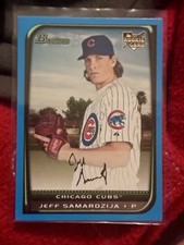2008 Bowman Draft Picks & Prospects - Jeff Samardzija #BDP55 Blue /399 (RC)