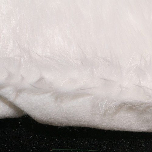 78 cm White Plush Christmas Tree Skirt Apron Decoration Mat for Xmas - Picture 2 of 12