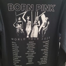 BLACKPINK Born Pink WORLD TOUR 2023 LONG SLEEVE Size M
