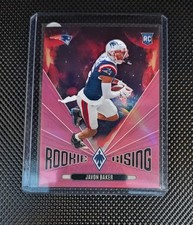 2024 Panini Phoenix Javon Baker ROOKIE RISING PINK Parallel /80 RC #RR-JBR