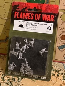 75mm Recoilless Gun Platoon PAVN  15mm VPA707 Charlie WWIII Nam North Vietnam