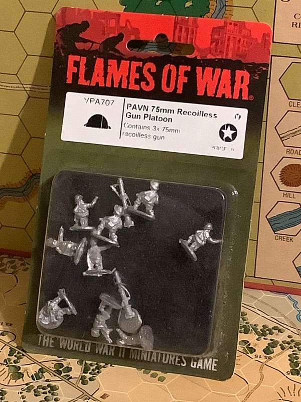 75mm Recoilless Gun Platoon PAVN  15mm VPA707 Charlie WWIII Nam North Vietnam