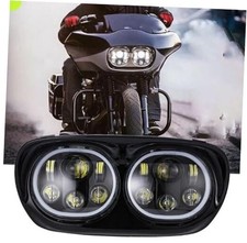 Road Glide 5-3/4" Dual 5.75 inch Motorcycle Headlamp Projector For Touring