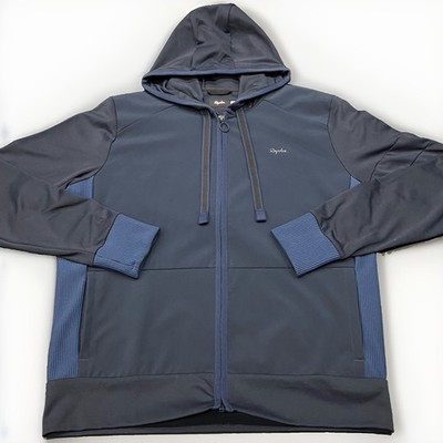 Rapha Transfer Hoodie Herren Large Full Zip Lightweight Softshell Radsport Outdoor
