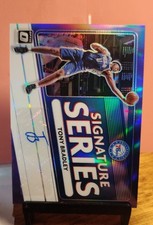 2020-21 Panini Donruss Optic - Signature Series Tony Bradley #SS-TBR Purple...