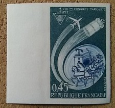 ND1721 1972 1721 Congrès PTT Non dentelé nsc