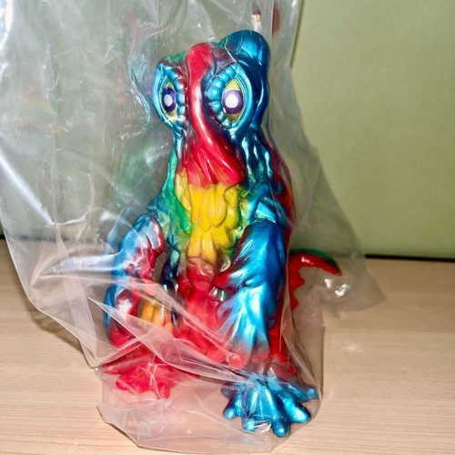 Hedorah Rosso Blu Metallizzato GODZILLA One-up Hobby Round 2023 Primavera - Foto 2 di 4