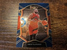 2020-21 Panini Select Blue Retail Prizm #29 FRED VanVLEET Toronto Raptors