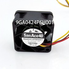 New in box SANYO Denki SanAce Fan 9GA0424P6H001 DC24V 0.08A 40 40 20MM radiator