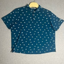 Puma Golf Mens Blue All Over Parachute Print ...