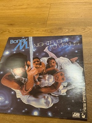 Boney M Night Flight To Venus LP Vinyl Album Rasputin Rivers of Babylon