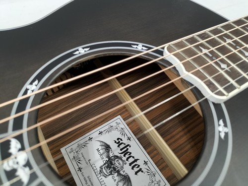 Schecter Synyster Gates Signature SC-ECO Acoustic Electric Guitar JAPAN Used - Imagen 5 de 11