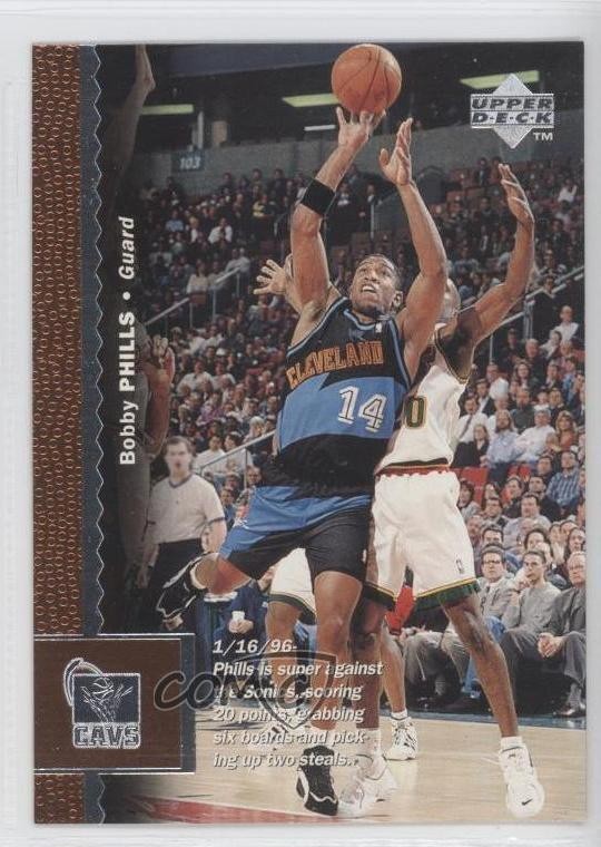 1996-97 Upper Deck Bobby Phills #22 3c7