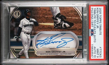 2025 Topps Tribute Tribute to Cleats Autographs Ken Griffey Jr. 10/25 PSA 9/10