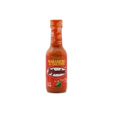 Salsa caliente El Yucateco Habanero & Chiltepin, 4 onzas líquidas, 12 por estuche