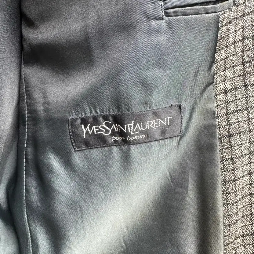 Yves Saint Laurent Vintage Check Blazer, Lightly Used, Men’s thumbnail 3