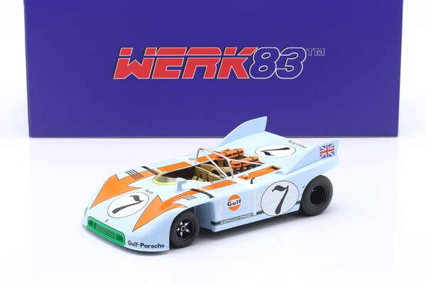 Porsche 908/03 Gulf #7 Targa Florio 1971 Siffert, Redman 1:18 WERK83-image