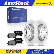 Rear Brake Rotors Ceramic Pads for VW Passat CC Tiguan Limited Audi Q3 V6