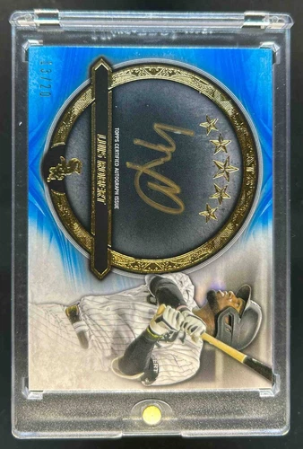 2021 Topps Five Star Luis Robert Golden Graphs Blue Auto #13/20 White Sox