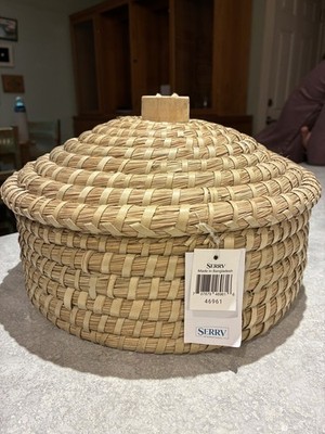 SERRV bread warmer basket