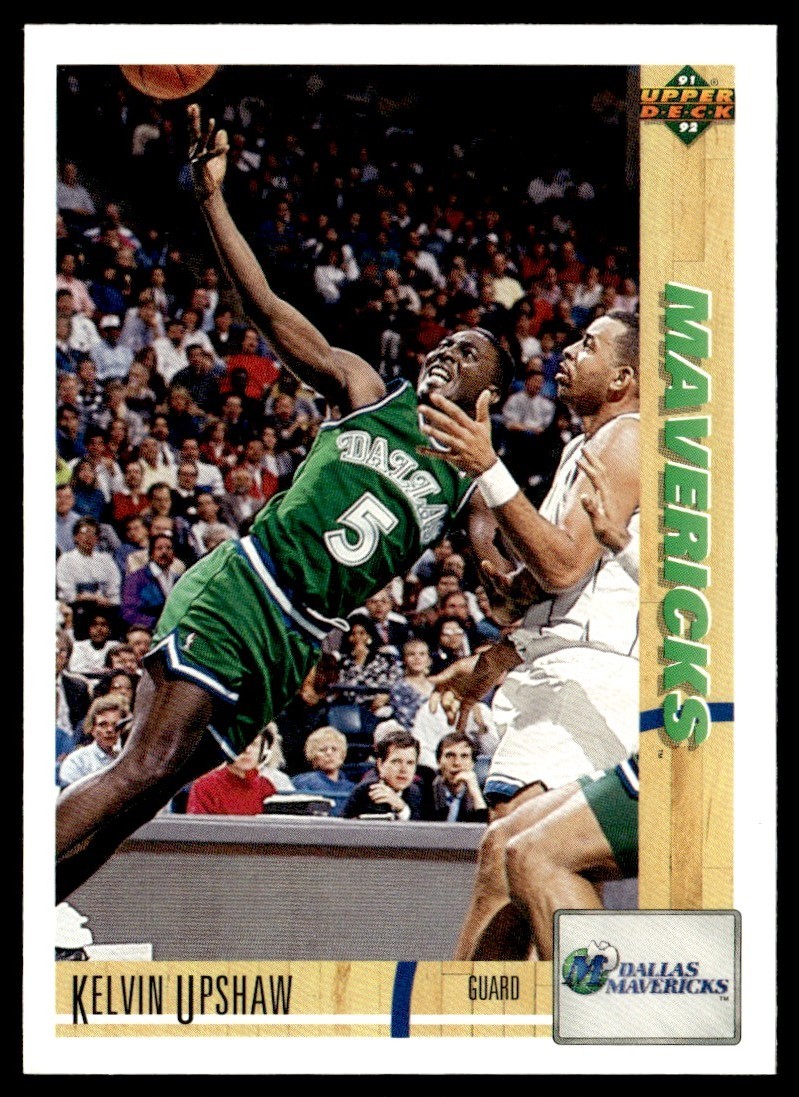 1991-92 Upper Deck Kelvin Upshaw Dallas Mavericks #248