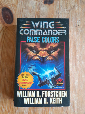 Wing Commander - False Colors by William R Forstchen & Keith vintage sci-fi pb