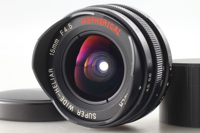 [MINT+] Voigtlander SUPER WIDE HELIAR 15mm f4.5 Black Aspherical Lens From JAPAN