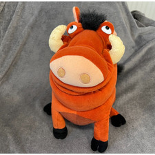 Vintage Disney Pumbaa The Lion King Large 15" Plush Toy 90s