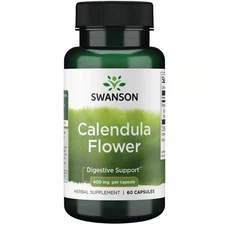 Swanson Full Spectrum Calendula Flower (Marigold) 400 mg 60 Capsules